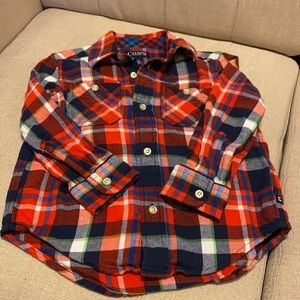 NWOT.  Boy’s Chaps 3T button up shirt.